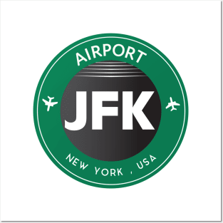 New York JFK Posters and Art